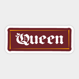 queen Sticker